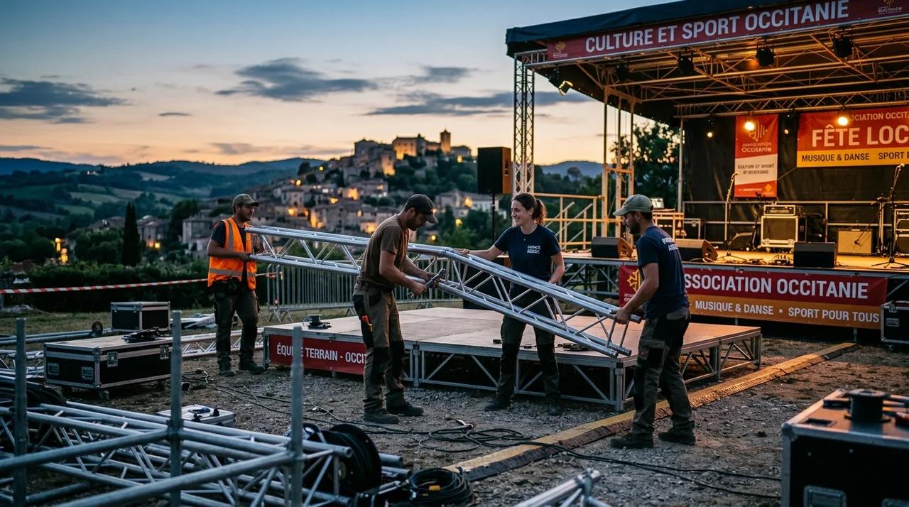 Équipe technique de terrain et bénévolat de proximité
